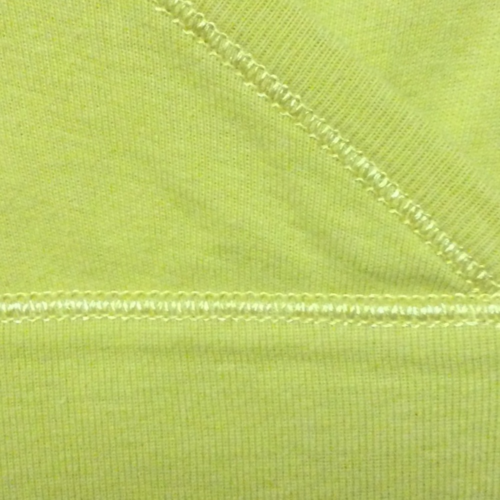 Vintage Victoria Secret T-Shirt Top Chartreuse Color - Picture 5 of 5